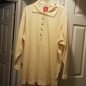 Long sleeve plus sized shirt